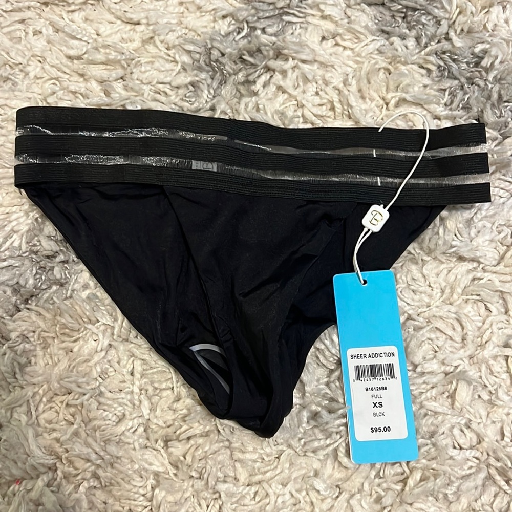 New with tags sheer addiction beach bunny bikini bottoms.